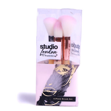 Studio London 4pcs makeup brush set